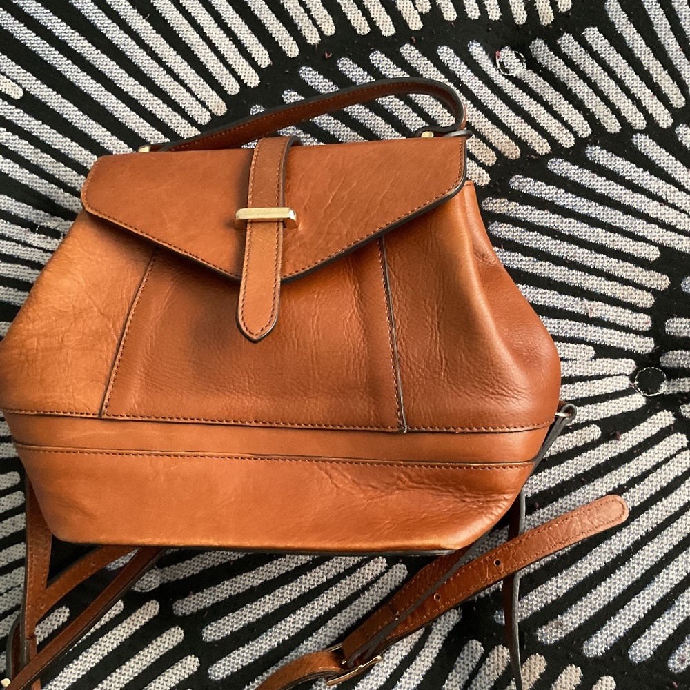 Divina Firenze leather backpack purse
